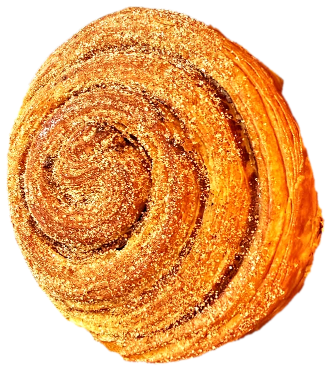 Roulé feuilleté à la cannelle